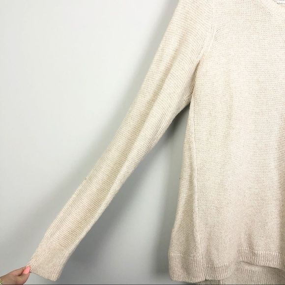 Women's Beige Sweater - Picture 6 of 9
